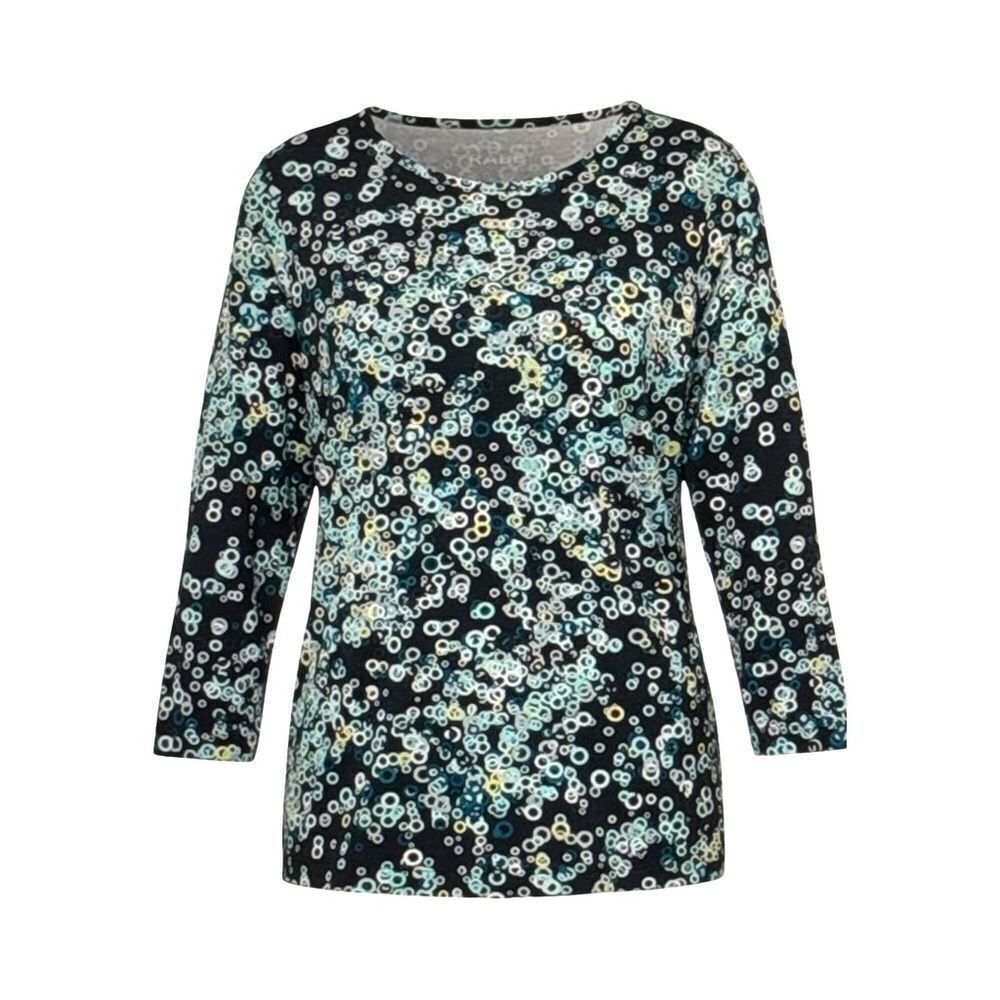 RABE PATTERNED POLO SHIRT.